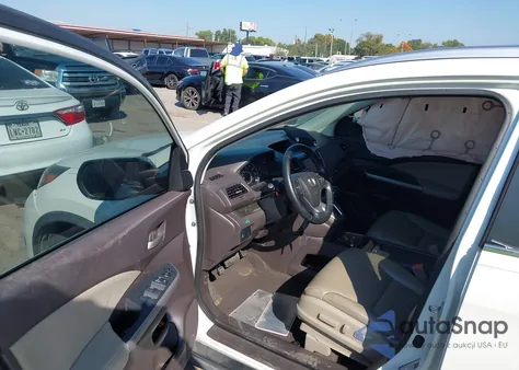 2013 Honda Cr-V Ex-L из США, поврежденный, VIN 5J6RM3H7XDL027235